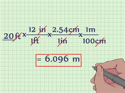 Convert 1.55 m in feet and inches Cm/m → ft and in